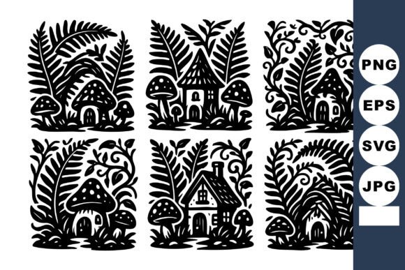 Black and White Vector Forest Houses Wit: A Practical Guide for Designers