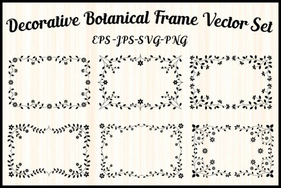 Elegant Flower Border Ornament Set: A Comprehensive Evaluation for Designers