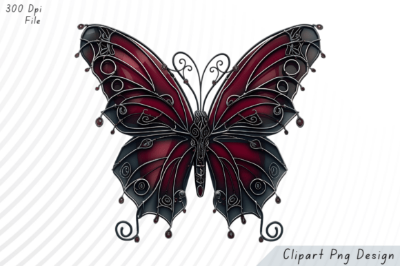 Elegant Metallic Butterfly PNG Clipart: Integrating High-Resolution Assets into Professional Design Workflows