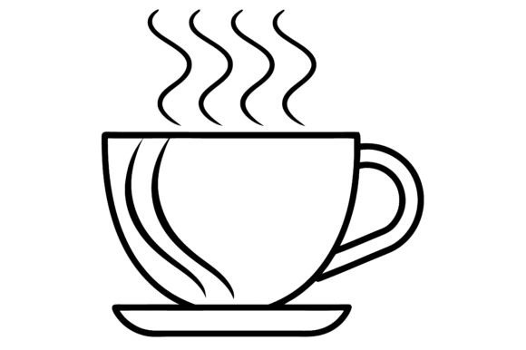 Mastering Abstract Coffee Cup Steam Minimal Line Art for Modern Branding
