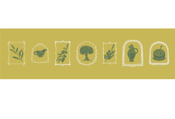 Olives Ink: Elevating Creative Projects with Hand-Drawn SVG Versatility