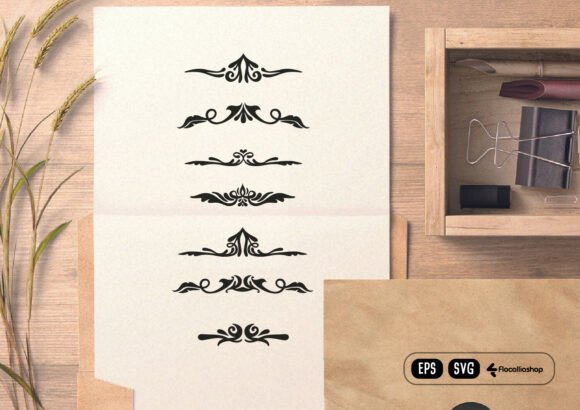 Ornamental Page Break and Frame: Elevating Design with Classic Elegance
