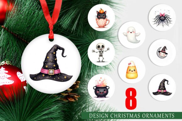 Pastel Halloween Ornament: A Soft Twist on Seasonal Decor