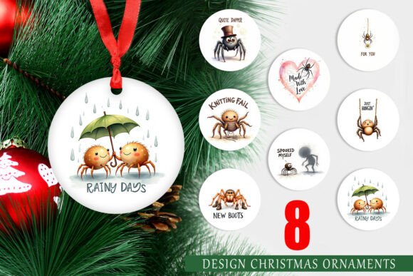 Spider Ornament PNG: A Guide to Printable Holiday Designs