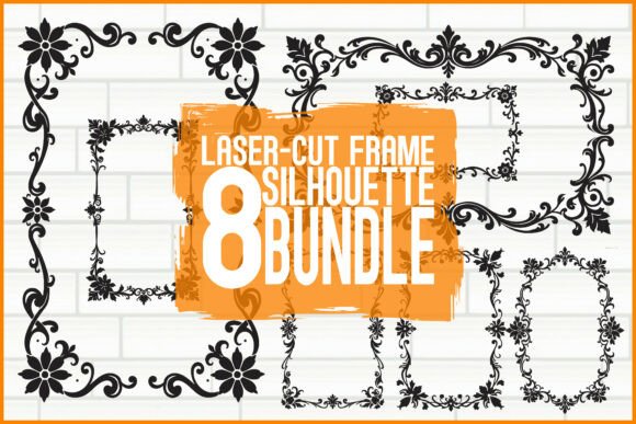 Vintage Frame Laser Cut Files: Elevating Digital and Physical Crafts