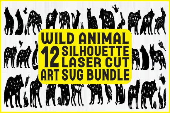Wild Animal Silhouette SVG Bundle: A Creative Resource for Makers